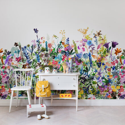 Mural Colourful Wildflowers – May Meadow