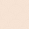 Wallpaper Art Deco Arches Light Peach