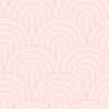 Wallpaper Art Deco Arches Soft Pink