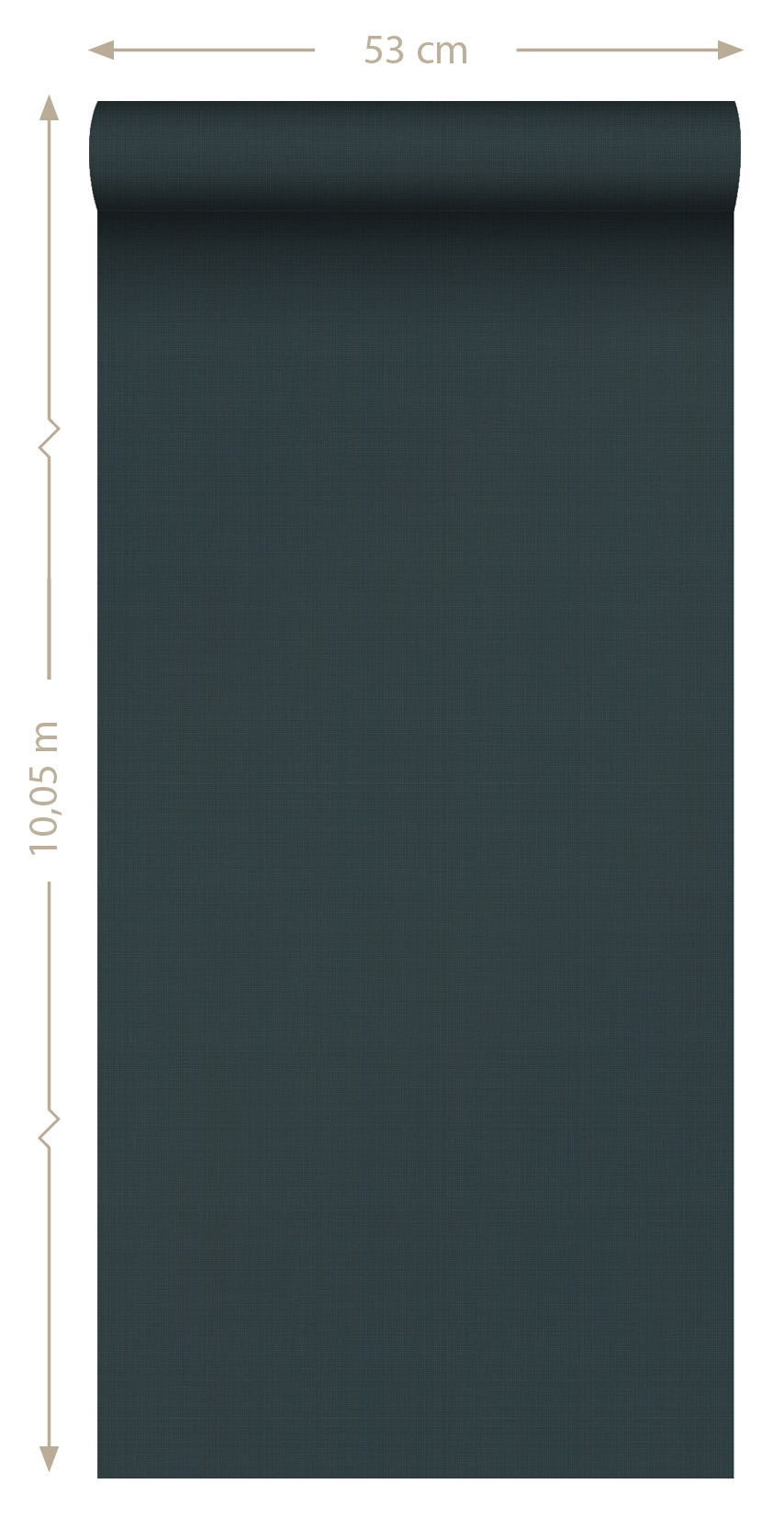 Wallpaper Linen Texture Ink Blue 139242 (1)