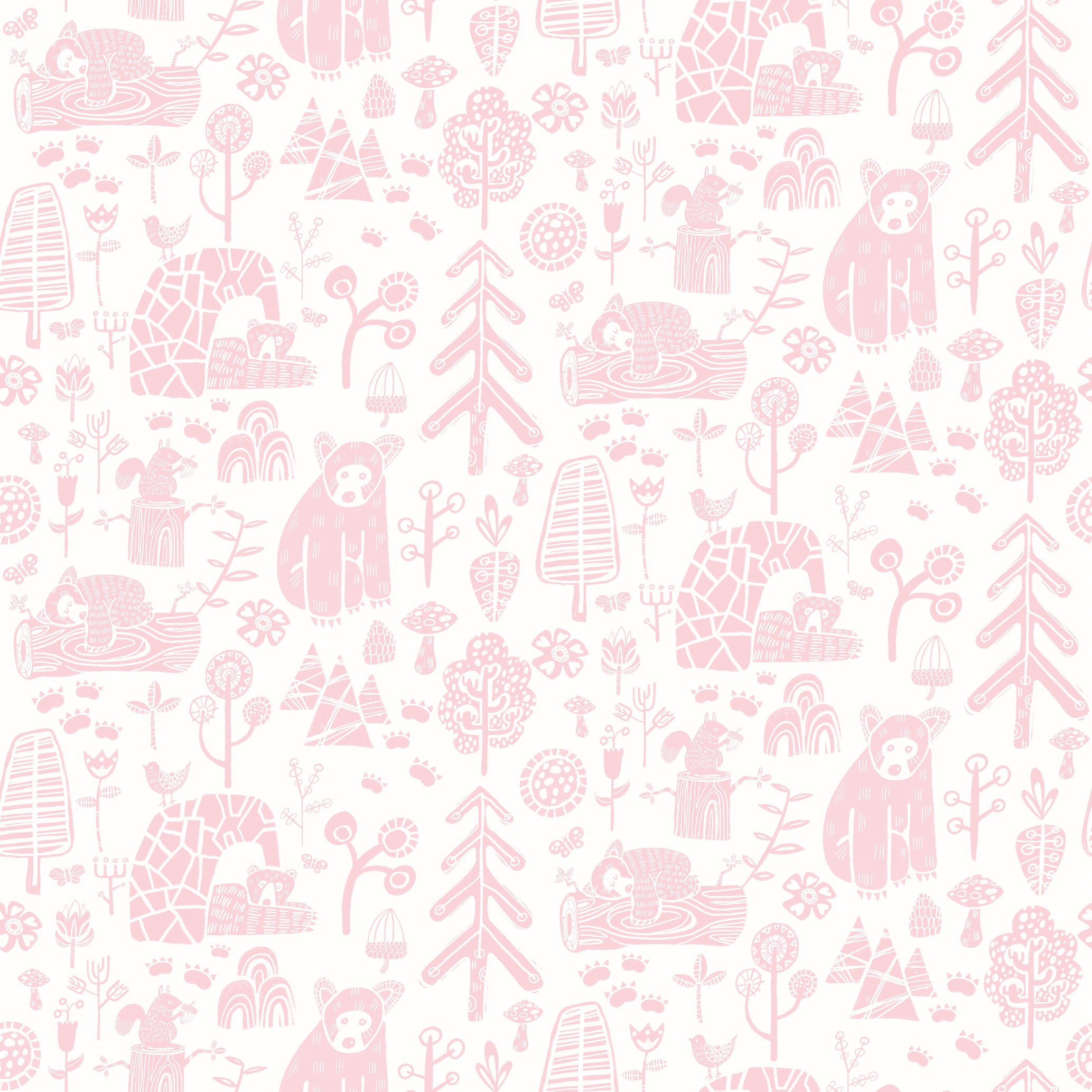 Kids Wallpaper Bears Blush – Honeywood Bears Petal WGU50147W (2) Kids Wallpaper Bears Blush – Honeywood Bears Petal