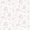 Kids Wallpaper Bears Grey – Honeywood Bears Dove