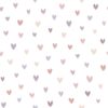 Kids Wallpaper Hearts Lilac Purple