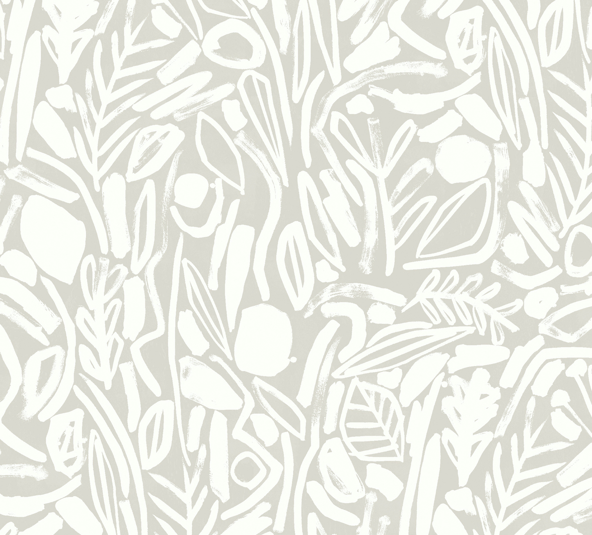 Wallpaper Abstract Pattern Grey – Verdure Stone GHS50142W (1)