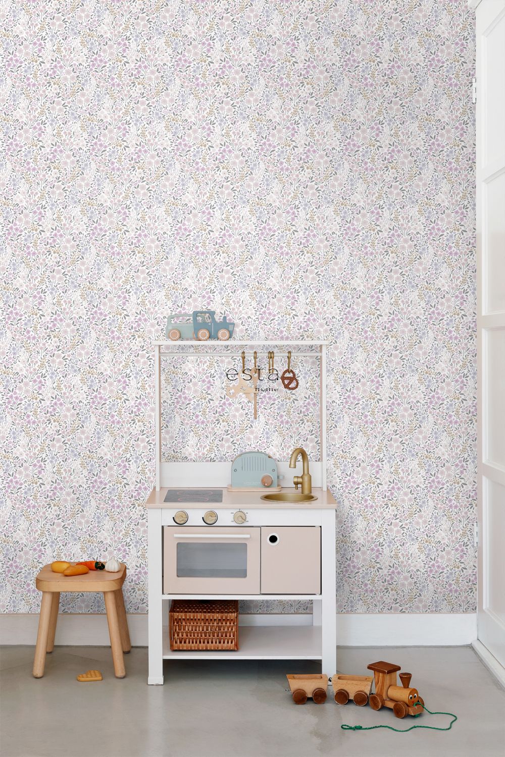 Wallpaper Flowers Lilac Purple 139534 (1)