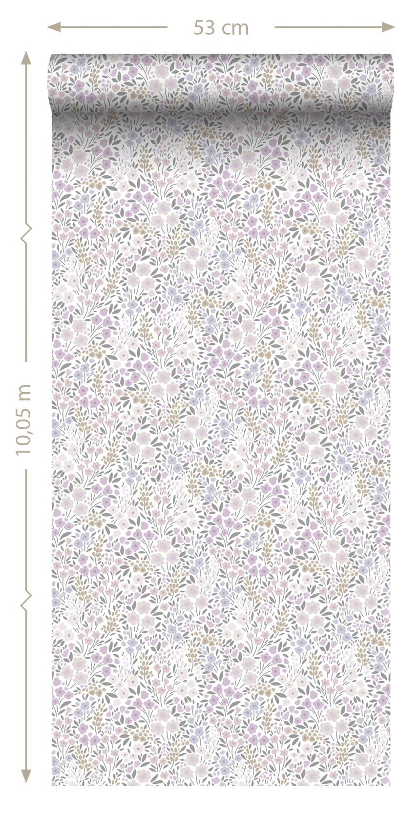 Wallpaper Flowers Lilac Purple 139534 (2)