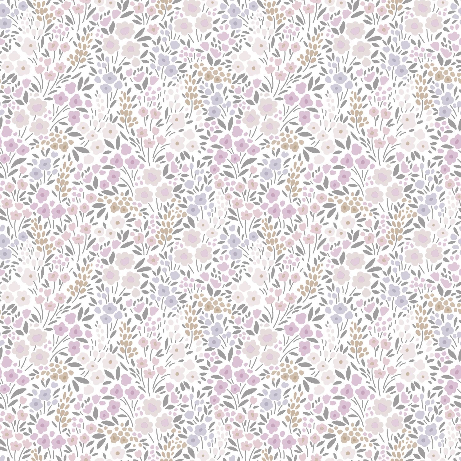 Wallpaper Flowers Lilac Purple 139534 (4)
