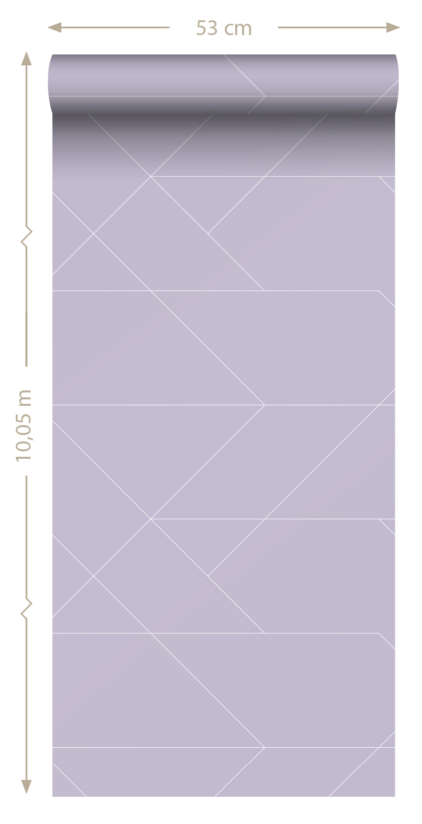 Wallpaper Graphic Lines Lilac Purple 139574 (1)