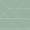Wallpaper Graphic Lines Mint Green