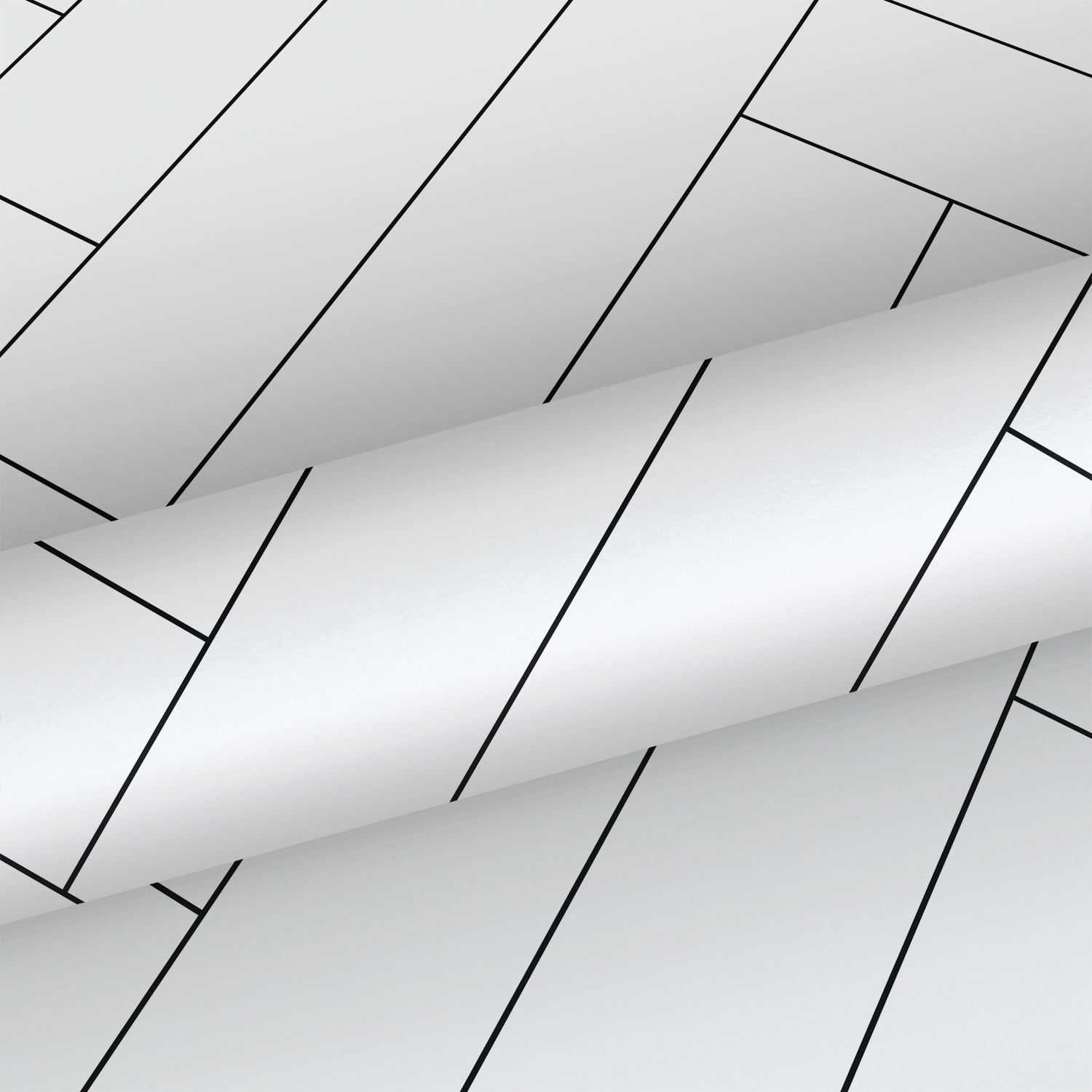 Wallpaper Herringbone Black&White 139219 (3)