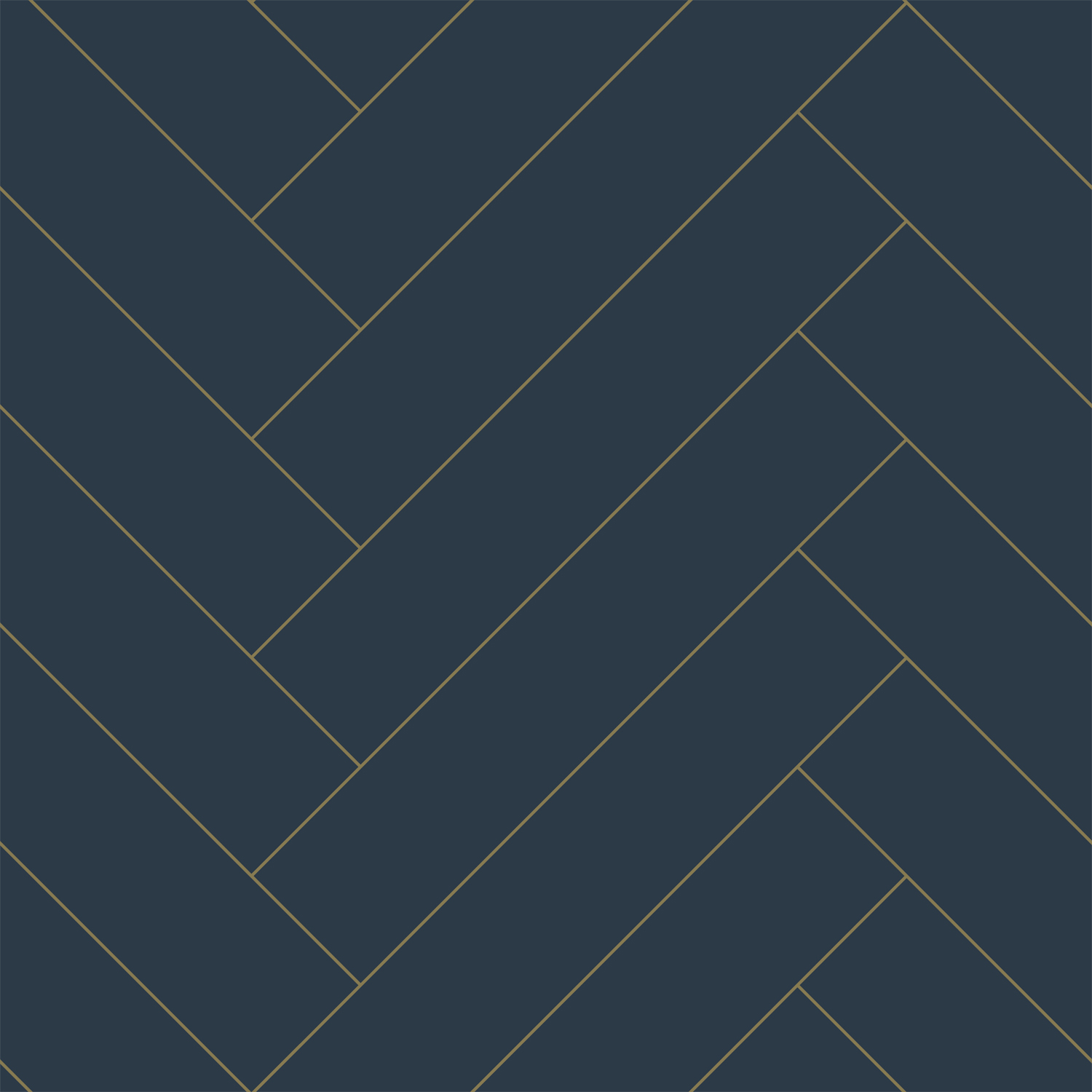 Wallpaper Herringbone Dark Blue 139309 (3)