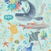 Kids Wallpaper Sea Animals Ocean Blue