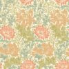 Wallpaper Floral Chrysanthemum Sage&Amber