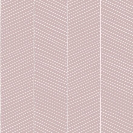 Wallpaper Herringbone Antique Pink