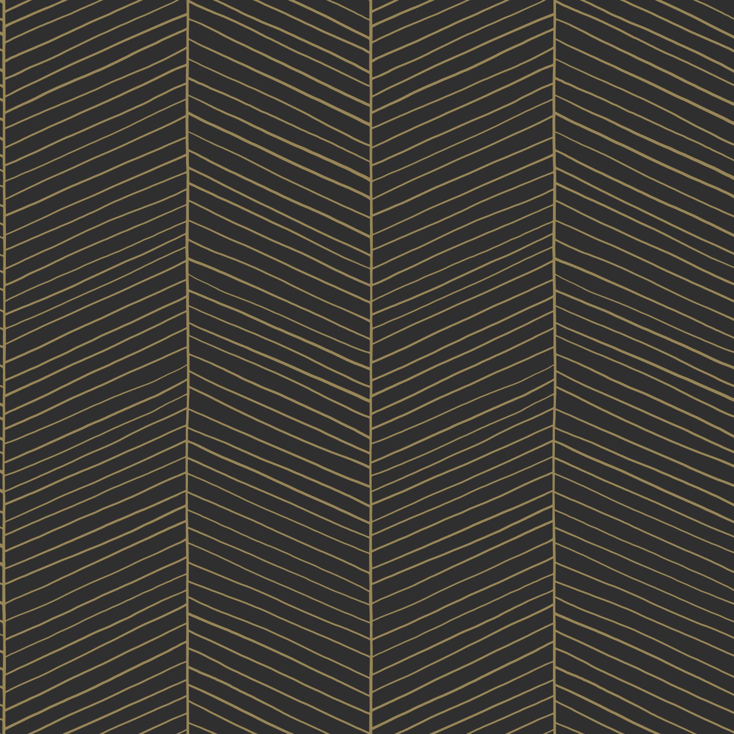 Wallpaper Herringbone Black&Gold 139136 (1) Wallpaper Herringbone Black&Gold