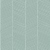 Wallpaper Herringbone Grayed Mint Green
