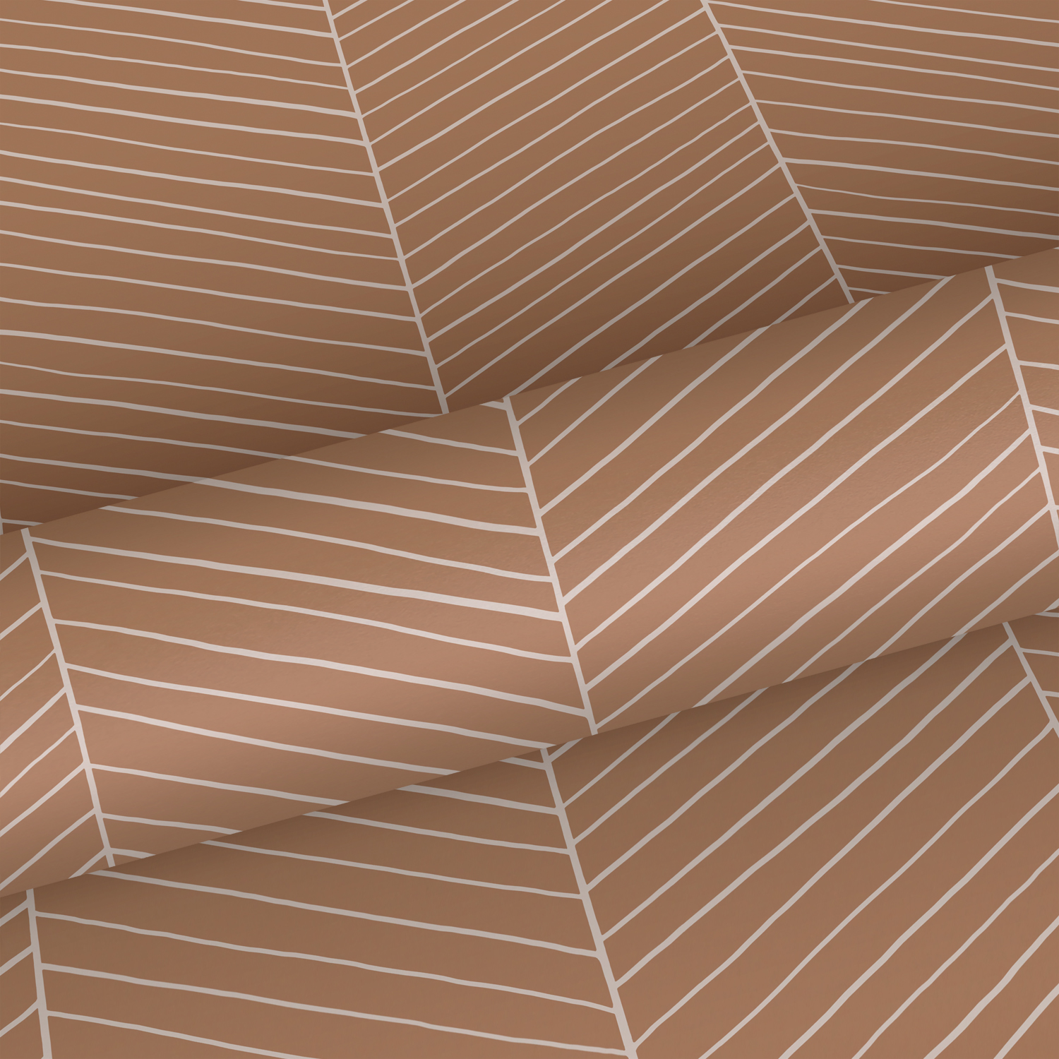 Wallpaper Herringbone Light Terracotta 139357 (1)