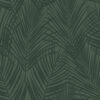 Wallpaper Palm Leafs Dark Green