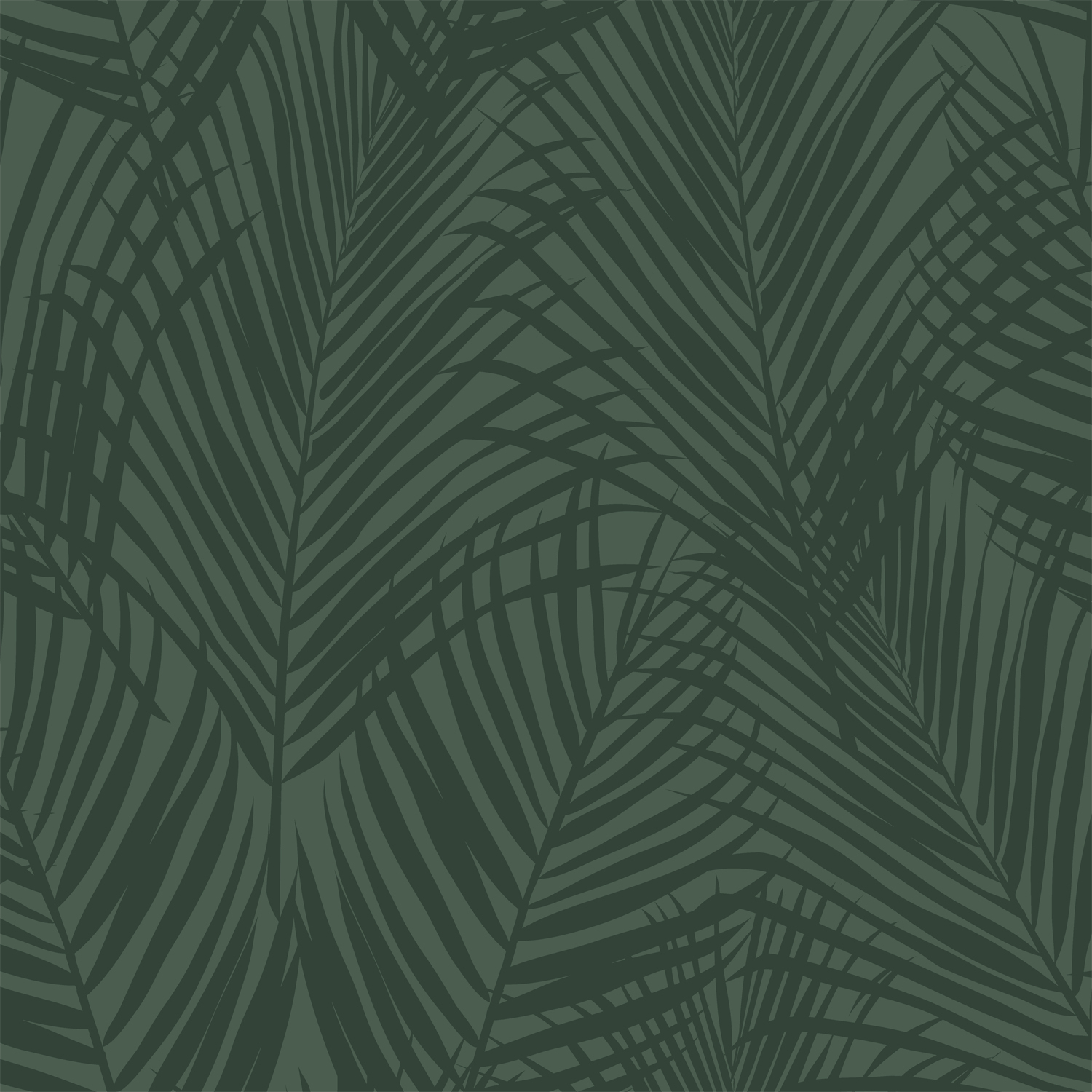 Wallpaper Palm Leafs Dark Green 139303 (3) Wallpaper Palm Leafs Dark Green