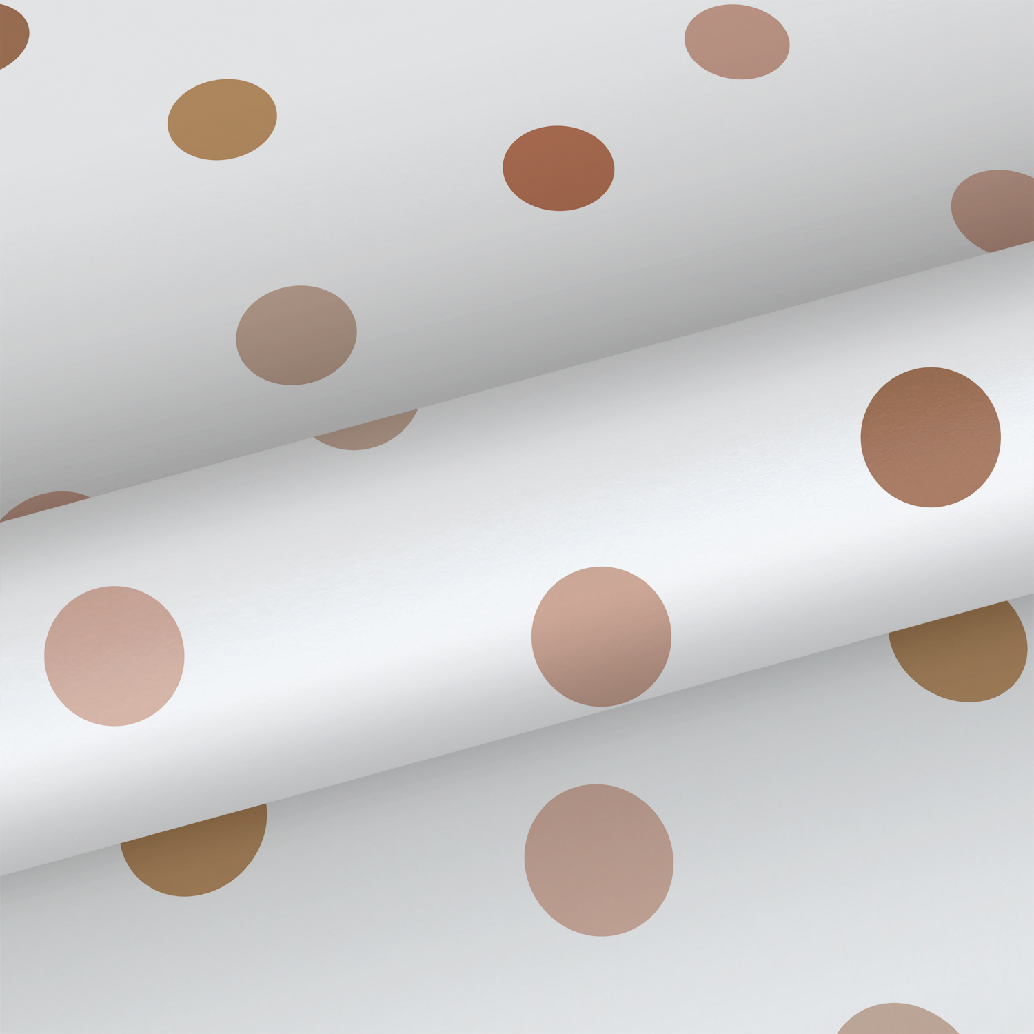 Kids Wallpaper Dots Terracotta&White 139349 (1)