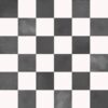 Wallpaper Chequered Motif Black&White