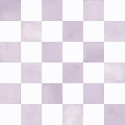 Wallpaper Chequered Motif Lilac Purple