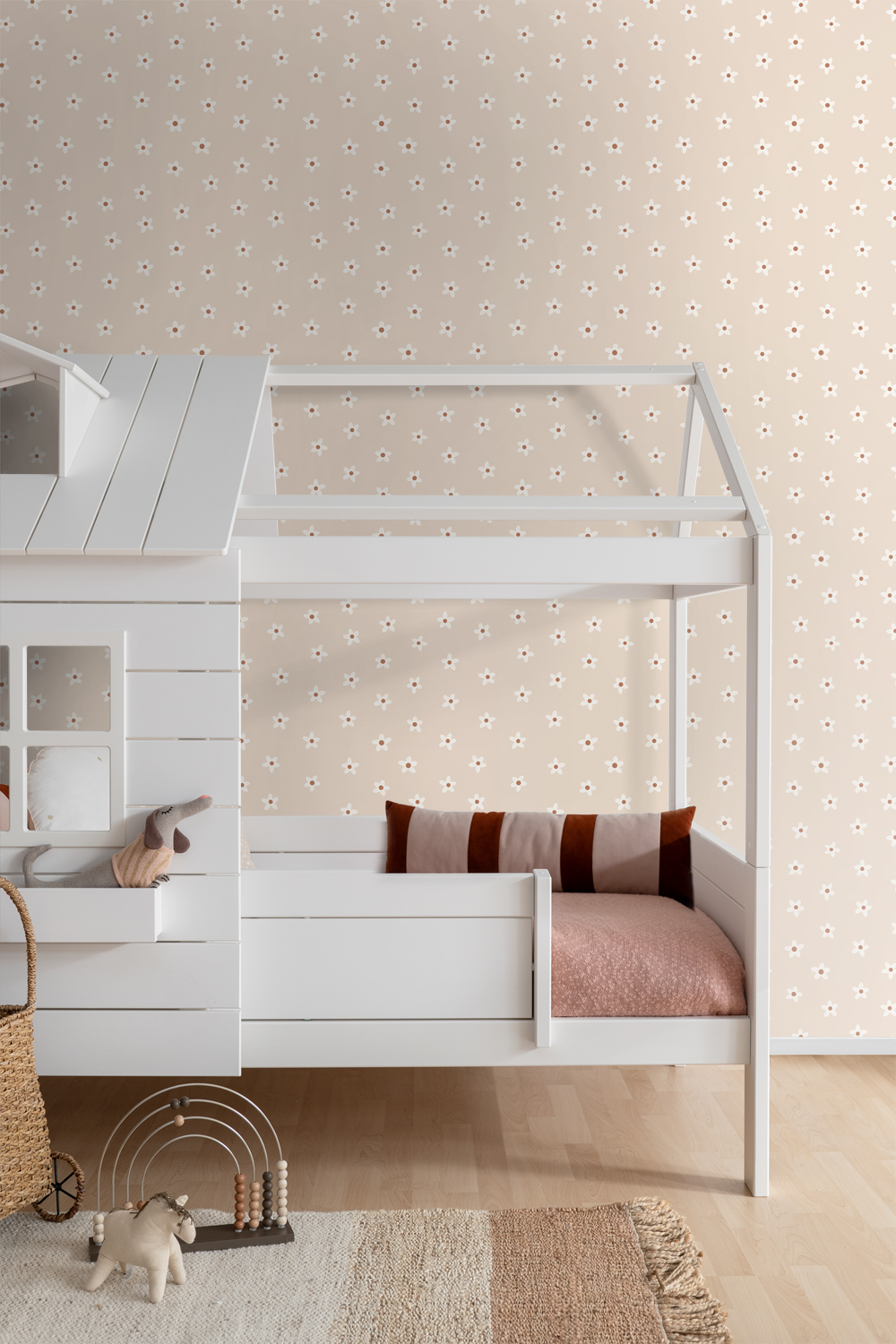 Wallpaper Daisies Beige 131112 (1)