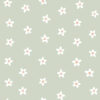 Wallpaper Daisies Green